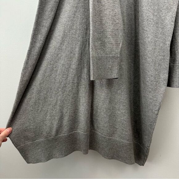 Torrid Grey High Neck Cold Shoulder Knit Sweater Dress NWT Size 1X Flawed - Picture 16 of 16